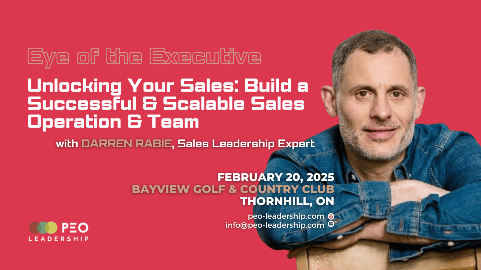 Eye of the Executive Series - Darren Rabie